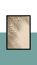 Wall Frame - Palm shadows