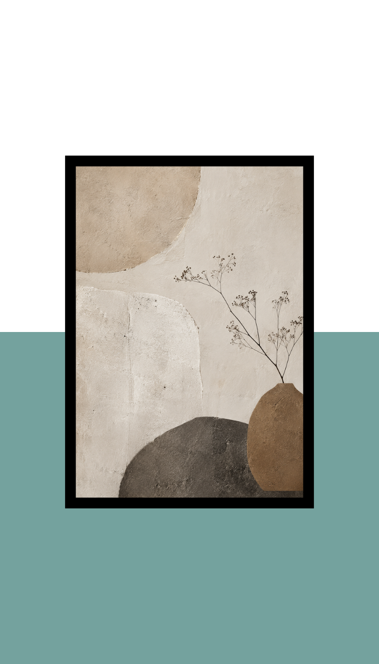 Wall Frame - Wabi-Sabi textures