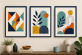 Wall Frame A4 size set of 3